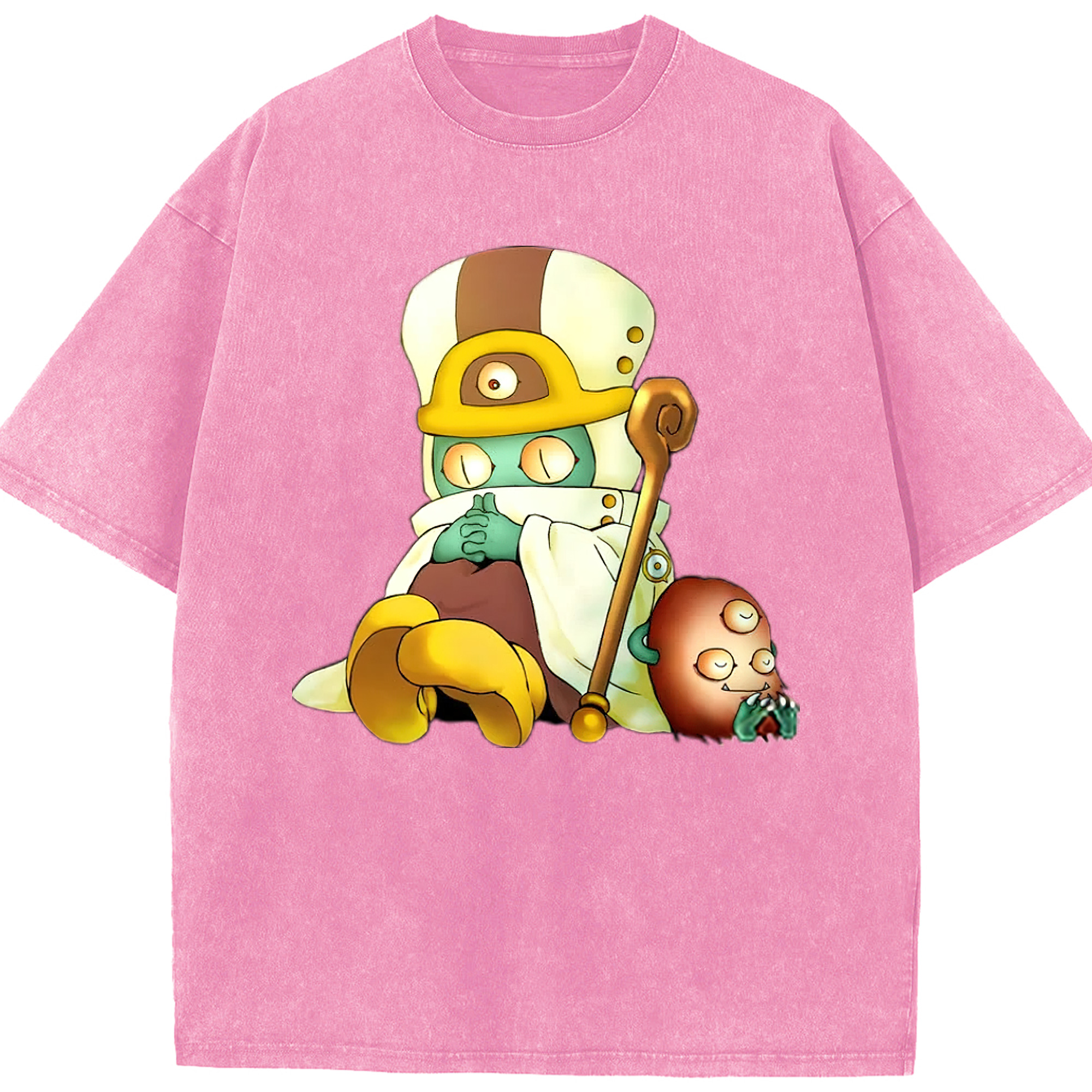 （画像用） 遊☆戯☆王 Yu-Gi-Oh! 綿100% ヴィンテージ風 半袖Tシャツ（フロントプリント）